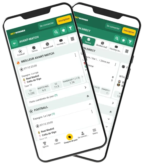 Tout ce que vous pouvez faire avec l'appli Betwinner